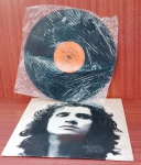 Disco de Vinil com marcas do tempo.
