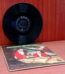 Disco de Vinil com marcas do tempo.