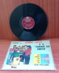 Disco de Vinil com marcas do tempo.