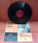 Disco de Vinil com marcas do tempo.