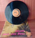 Disco de Coleção com marcas do tempo.