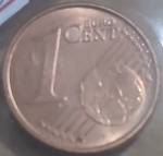 Moeda de colecionismo. 1 Cent ( Euro )