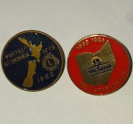 Kit 2 pin Lions antigos