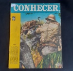 Revista Conhecer Caça, com Marcas do tempo.