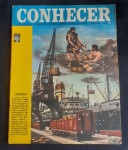 Revista Conhecer Comércio, com Marcas do tempo.