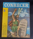 Revista Conhecer Bíblia, com Marcas do tempo.