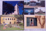 4 Cartões Postais Antigo (m)