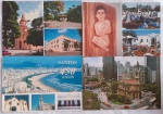 4 Cartões Postais Antigo (m)