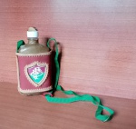 Garrafa de Colecionismo Representando time Fluminense Decoração.