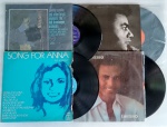Coleção Disco de Vinil Guardados com Marcas do Tempo, Não Testados.