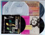 Coleção Disco de Vinil Guardados com Marcas do Tempo, Não Testados.