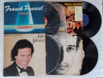 Coleção Disco de Vinil Guardados com Marcas do Tempo, Não Testados.