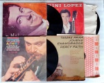 Coleção Disco de Vinil Guardados com Marcas do Tempo, Não Testados.