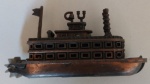 Peça em Bronze tipo navio