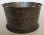 Vaso Estanho 7 cm a x 11 cm d