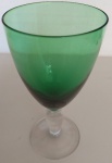 Taça Vidro verde 17 cm