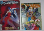 Kit 2 Revistas Antigas Super-homem e X-men