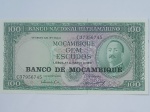 Cédula Antiga 100 Escudos Estrangeira Moçambique