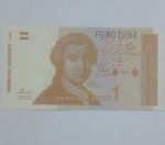 Cédula Antiga Estrangeira 1 Dinar