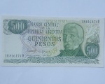 Cédula Antiga Estrangeira 500 Pesos