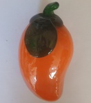 Pimenta em Vidro Murano cor Laranja