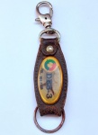 Fundo de Armário Chaveiro de Coleção com marcas do tempo.