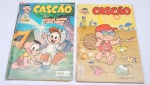 Revista em Quadrinho de Coleção Guardado de Armário com marcas do tempo.