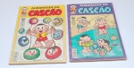 Revistas em Quadrinho de Coleção Guardados fundo de Armário com marcas do tempo.