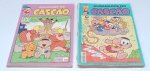 Revistas em Quadrinho de Coleção Guardados fundo de Armário com marcas do tempo.
