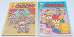 Revistas em Quadrinho de Coleção Guardados fundo de Armário com marcas do tempo.