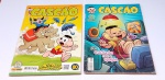 Revistas em Quadrinho de Coleção Guardados fundo de Armário com marcas do tempo.