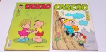 Revistas em Quadrinho de Coleção Guardados fundo de Armário com marcas do tempo.