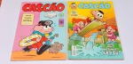 Revistas em Quadrinho de Coleção Guardados fundo de Armário com marcas do tempo.