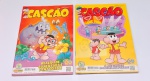 Revistas em Quadrinho de Coleção Guardados fundo de Armário com marcas do tempo.