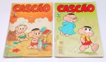 Revistas em Quadrinho de Coleção Guardados fundo de Armário com marcas do tempo.