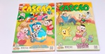 Revistas em Quadrinho de Coleção Guardados fundo de Armário com marcas do tempo.
