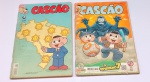 Revistas em Quadrinho de Coleção Guardados fundo de Armário com marcas do tempo.