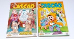 Revistas em Quadrinho de Coleção Guardados fundo de Armário com marcas do tempo.