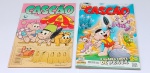 Revistas em Quadrinho de Coleção Guardados fundo de Armário com marcas do tempo.