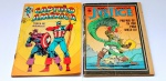 Revistas em Quadrinho de Coleção Guardados fundo de Armário com marcas do tempo.