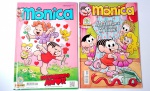 Revistas em Quadrinho de Coleção Guardados fundo de Armário com marcas do tempo.