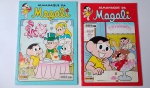 Revistas em Quadrinho de Coleção Guardados fundo de Armário com marcas do tempo.