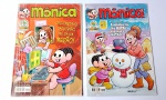 Revistas em Quadrinho de Coleção Guardados fundo de Armário com marcas do tempo.