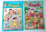 Revistas em Quadrinho de Coleção Guardados fundo de Armário com marcas do tempo.