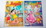 Revistas em Quadrinho de Coleção Guardados fundo de Armário com marcas do tempo.