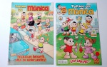 Revistas em Quadrinho de Coleção Guardados fundo de Armário com marcas do tempo.