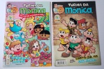 Revistas em Quadrinho de Coleção Guardados fundo de Armário com marcas do tempo.