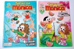 Revistas em Quadrinho de Coleção Guardados fundo de Armário com marcas do tempo.