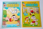 Revistas em Quadrinho de Coleção Guardados fundo de Armário com marcas do tempo.