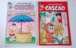 Revistas em Quadrinho de Coleção Guardados fundo de Armário com marcas do tempo.